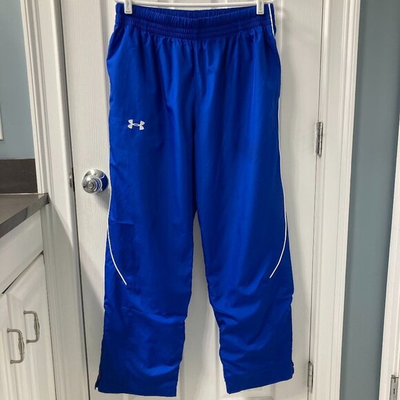 Under Armour Mesh Lined Athletic Track Pants Loose Size Large